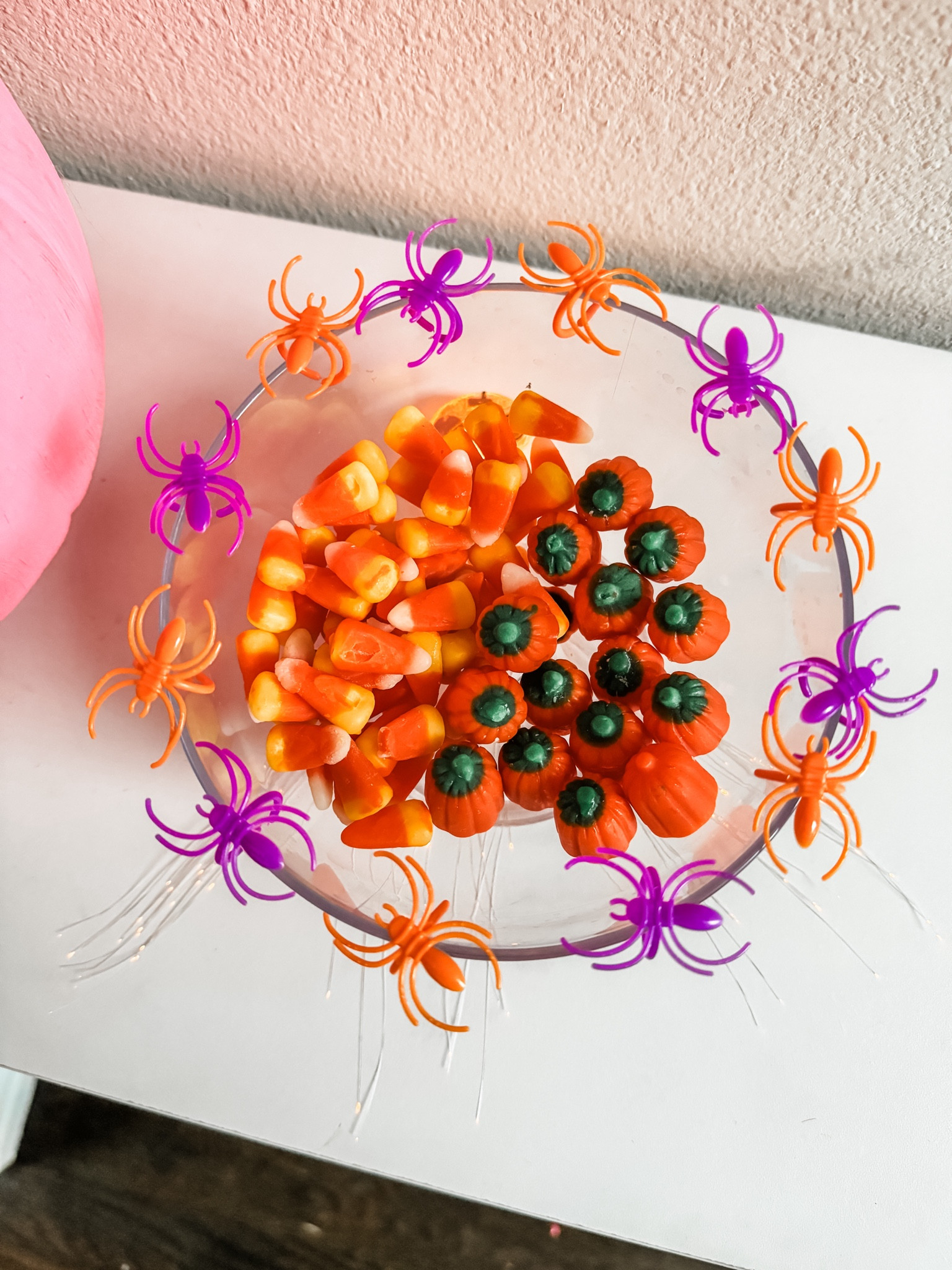 Candy corn, 
I’ll be honest nobody likes it at my house but I still buy it and use it as decor  🫢

#LTKHalloween #LTKkids #LTKSeasonal