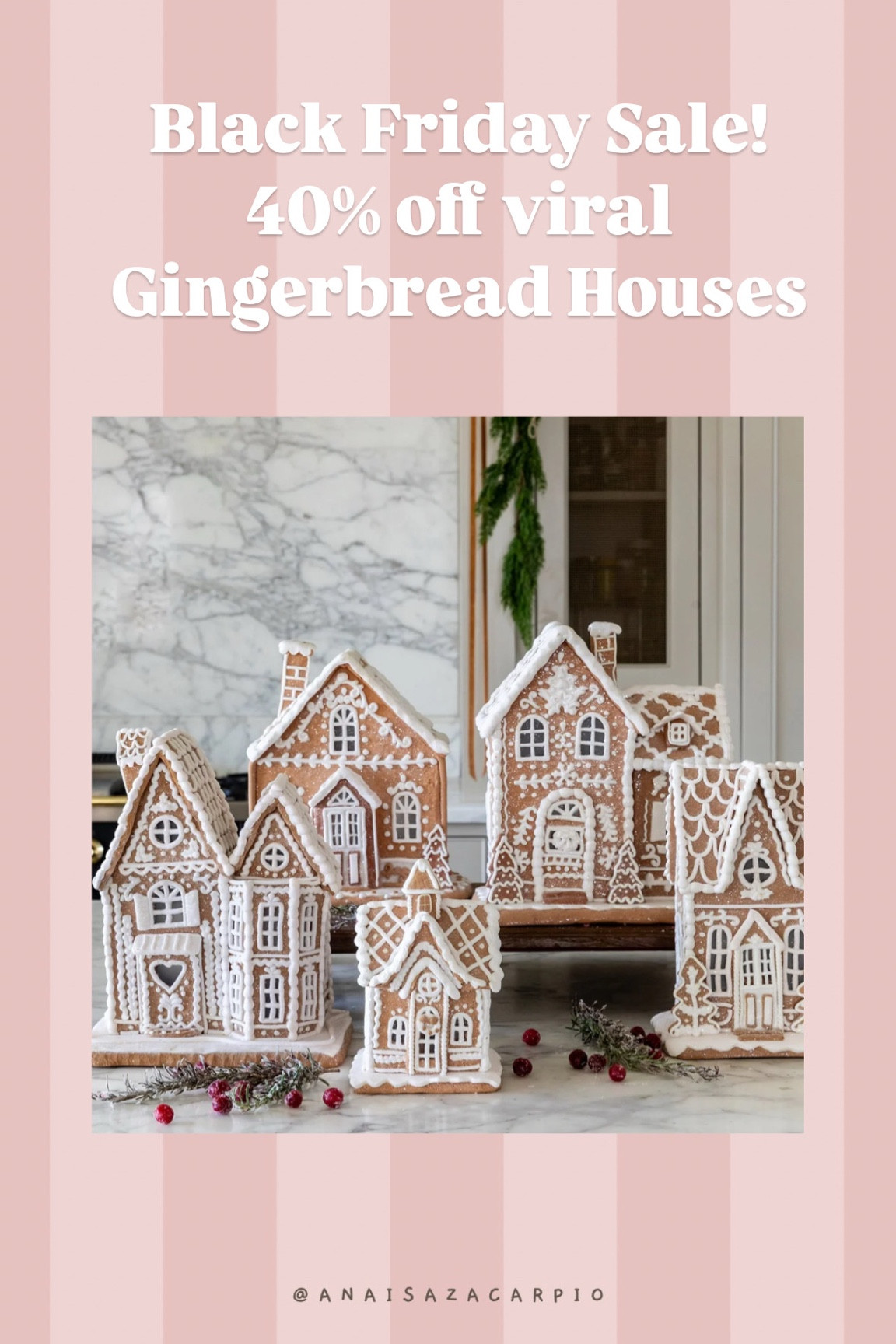 Viral Gingerbread houses on sale! 

#LTKHoliday #LTKHome #LTKSaleAlert