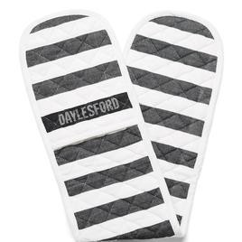 Daylesford White Stripe Double Oven Glove | Ocado | Ocado