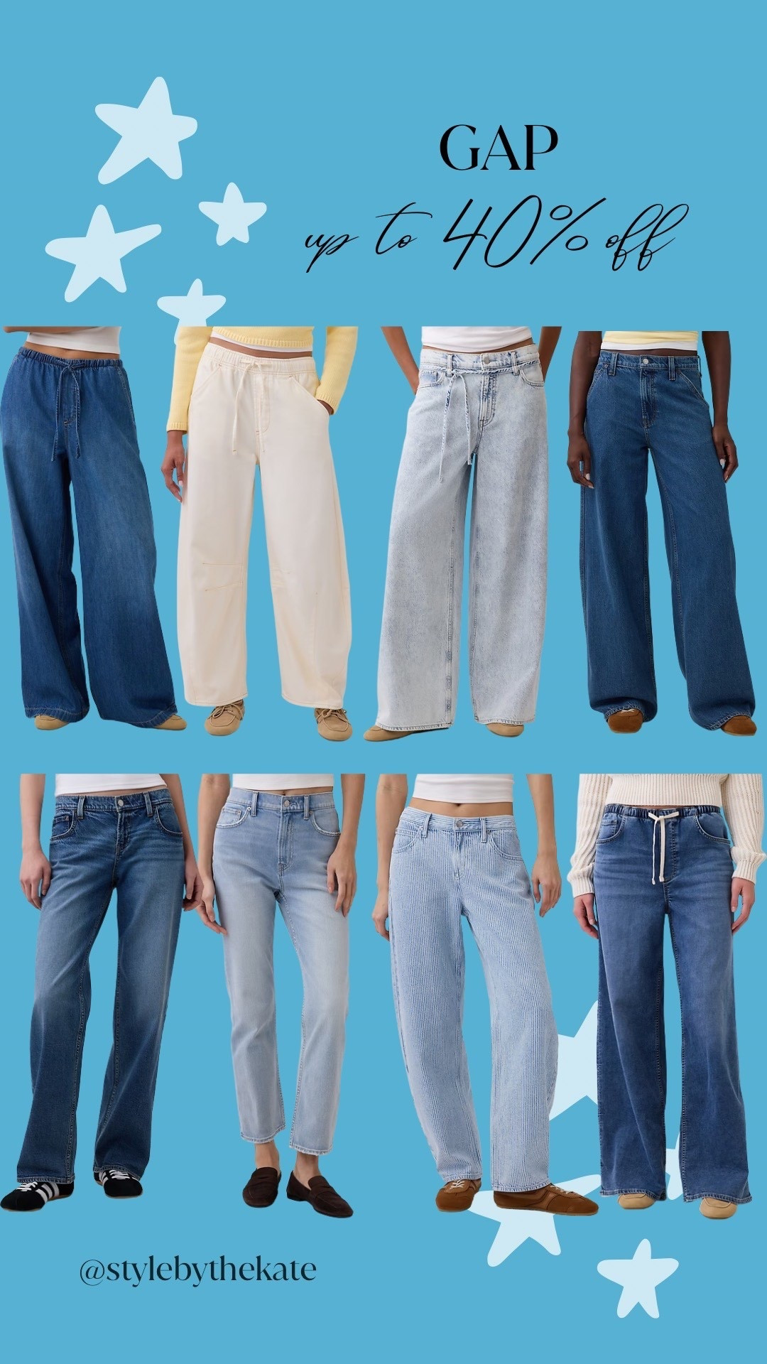 GAP has up to 40% off jeans right now!!✨

Jeans, spring fashion, spring outfit, @gap

#LTKMidsize #LTKSaleAlert #LTKSeasonal