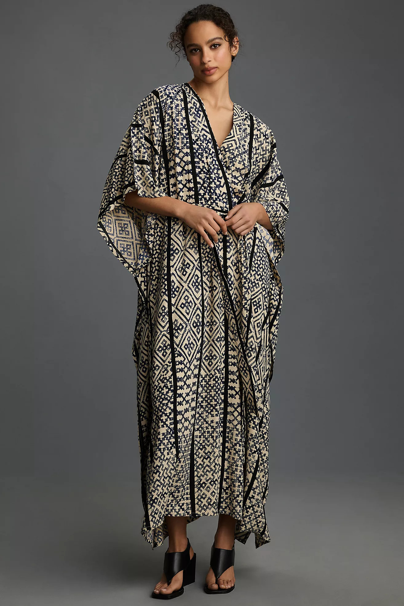 Printed Duster Robe | Anthropologie (US)