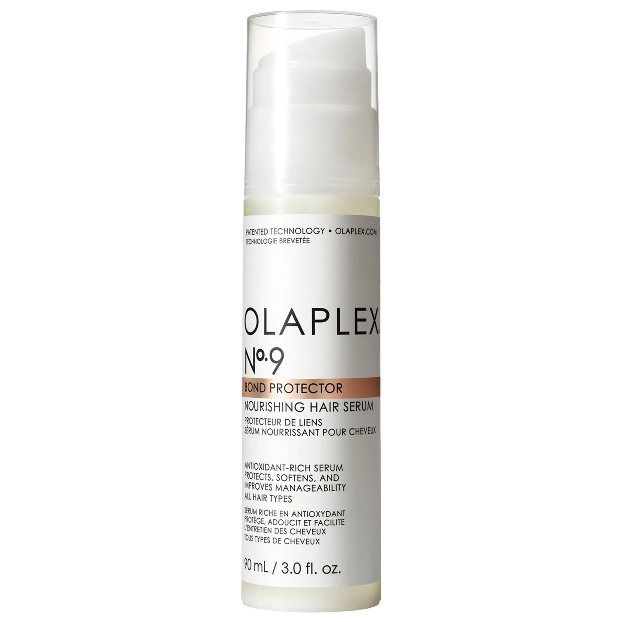 Olaplex No. 9 Bond Protector Heat Protection & Frizz Reduction Nourishing Hair Serum 3 oz / 90 mL | Sephora (CA)