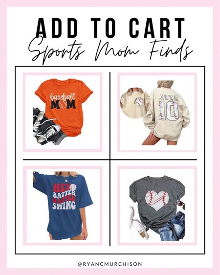 Sports mom fashion finds, sports shirts, outfit ideas for sports moms 

#LTKFindsUnder100 #LTKStyleTip