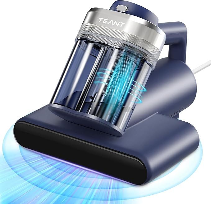 Mattress Vacuum Bed Vacuum Cleaner with 253.7nm UV-C Light, Hyper Helix Motor with 16kPa Strong S... | Amazon (US)