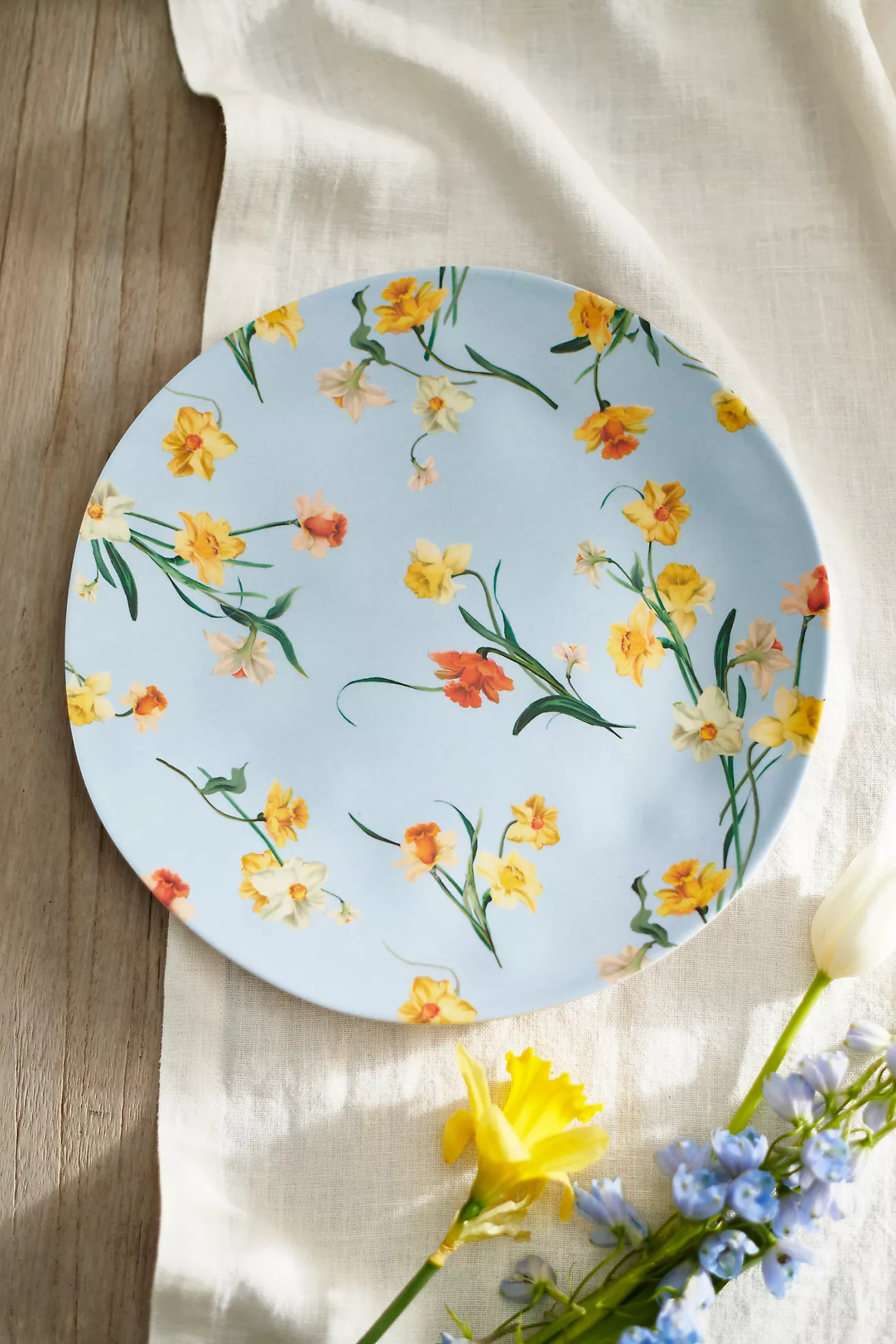 By Hope Floral Melamine Dinner Plates, Set of 4 | Anthropologie (US)