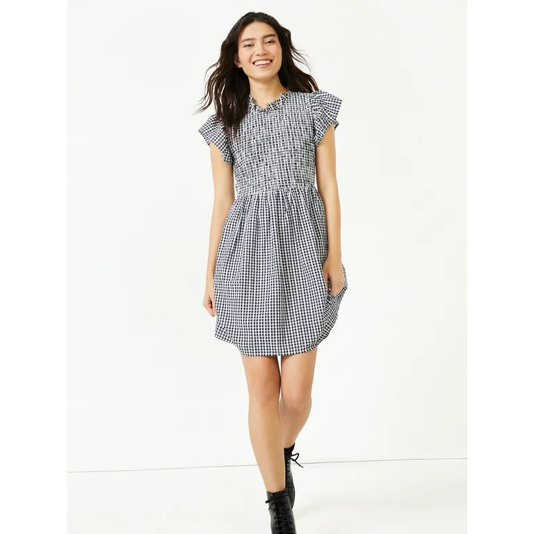 Time and Tru Women's Smocked Dress | Walmart (US)