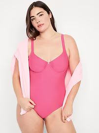 Underwire One-Piece Swimsuit | Old Navy (US)