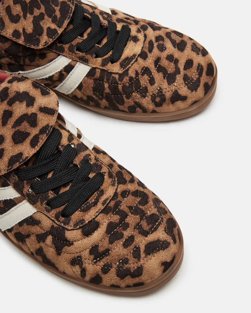 MADRID Leopard Low-Top Sneaker | Women's Sneakers | Steve Madden (US)