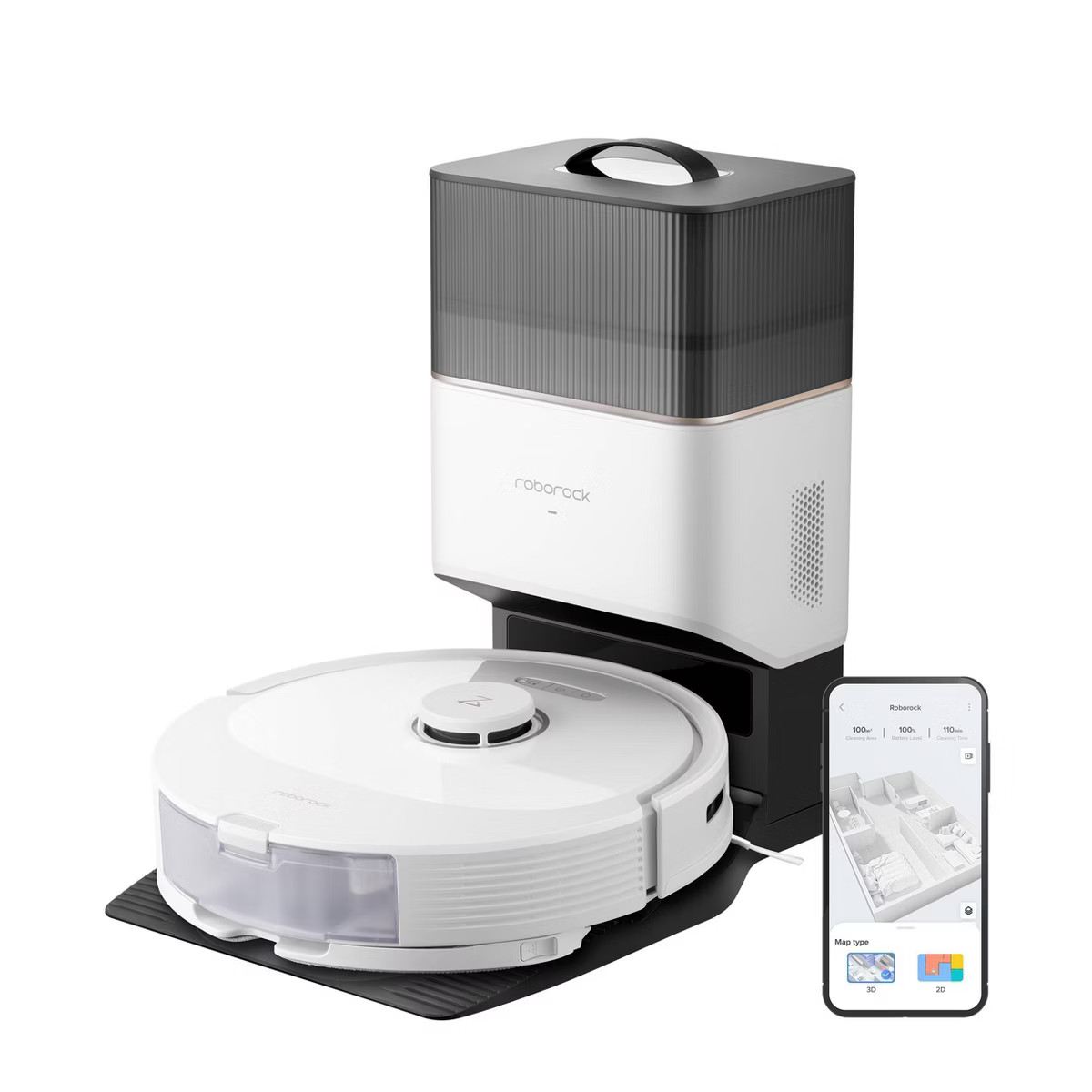 Q8 Max Plus Robotic Vacuum White | Target
