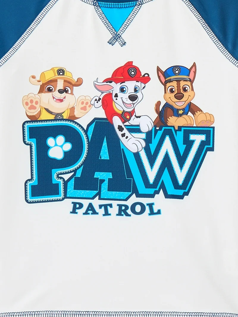 Character Toddler Boy Long- Sleeve Rash Guard and Trunk Swim Set, 2-Piece, Sizes 12M-5T | Walmart (US)