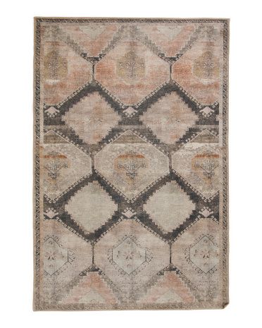 Made In Egypt  Contemporary Flat Weave Area Rug | TJ Maxx