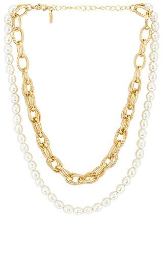8 Other Reasons Abigail Necklace in Metallic Gold. | Revolve Clothing (Global)
