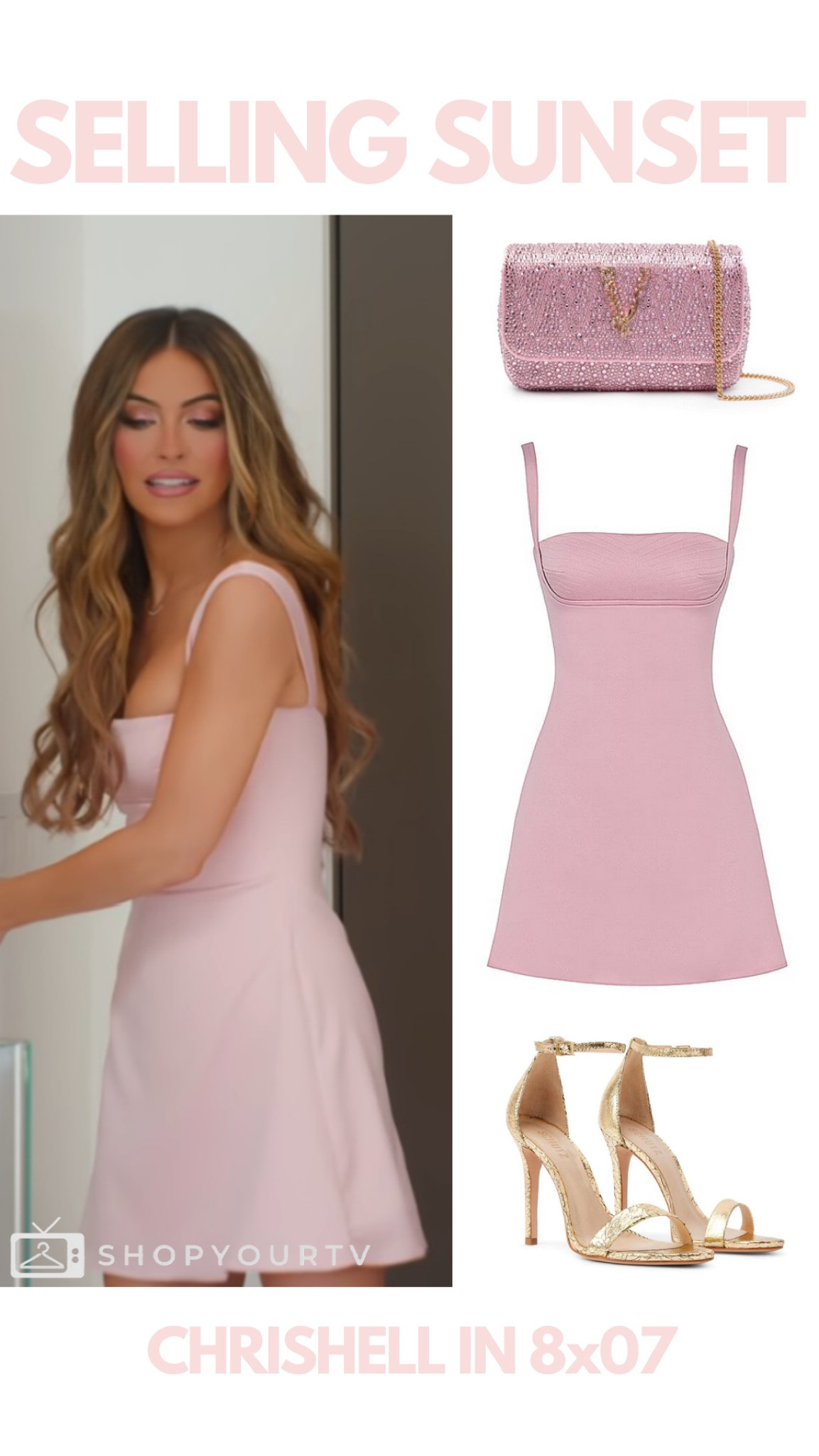 Chrishells outfit in 8x07 of Selling Sunset

More on shopyourtv.fom