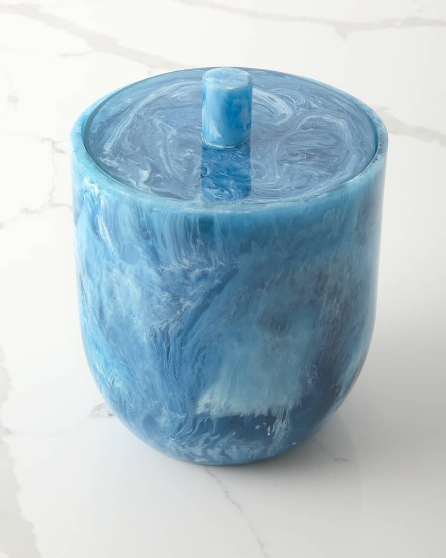 Jonathan Adler Mustique Blue Ice Bucket | Neiman Marcus