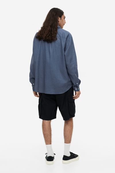 Relaxed Fit Linen-blend Shirt | H&M (US + CA)