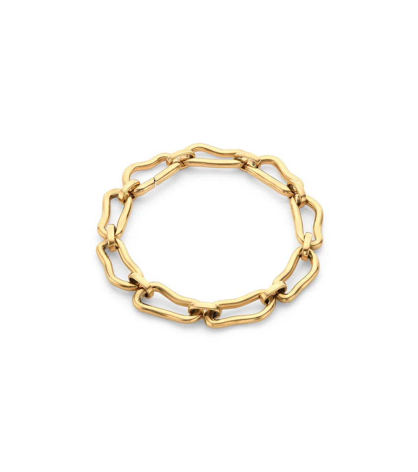 Molten Link Bracelet (Gold) | Abbott Lyon