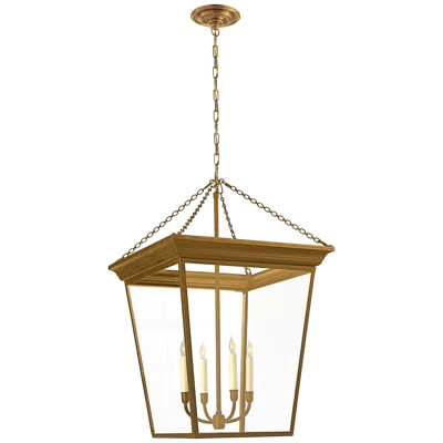 Chapman & Myers Cornice Small Lantern | Wayfair North America