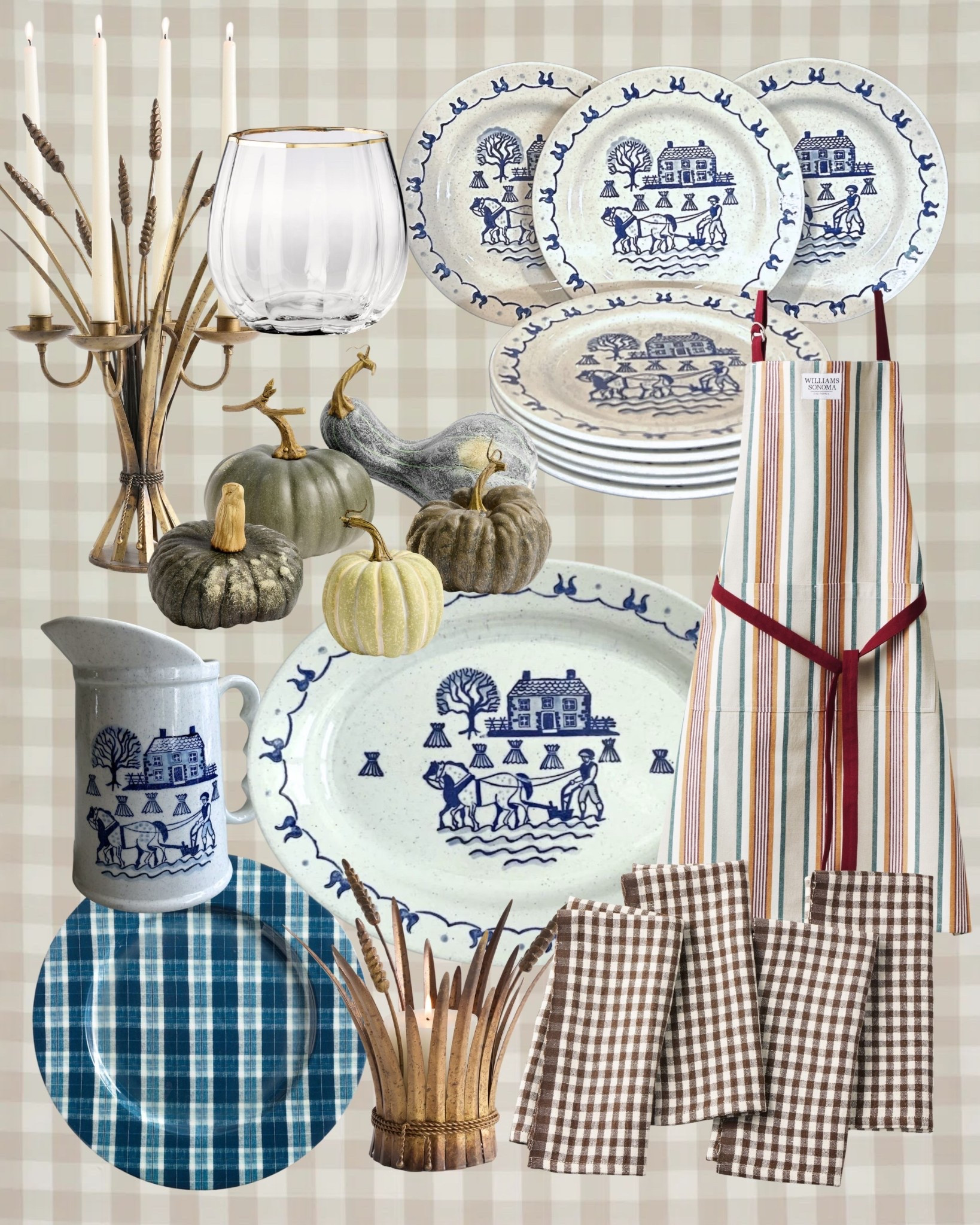 I couldn’t get this Fall Harvest tablescape idea out of my head! Taking it as a sign that I should host a Fall Harvest dinner.

I inherited these Metlox Poppytrail dishes from my mom and have been dying to figure out how to use them! My mom always said they reminded her of our farm in North Dakota, so I just can’t part with them! 

Comment SHOP or see link in stories! 

#fall #falltablescape #connecticutliving #hosting #tablescape