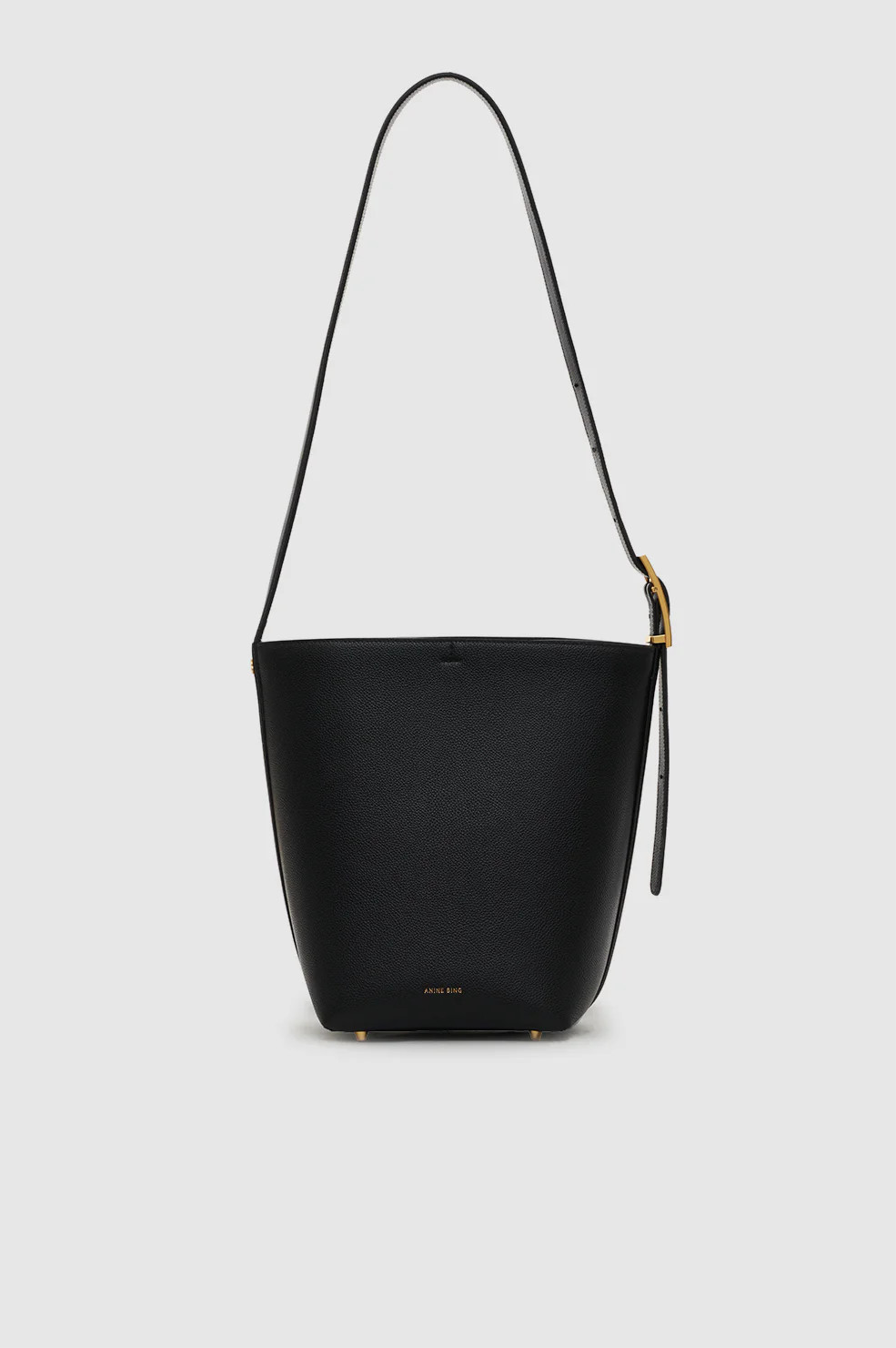 Elly Medium Bucket Bag Suede | Anine Bing