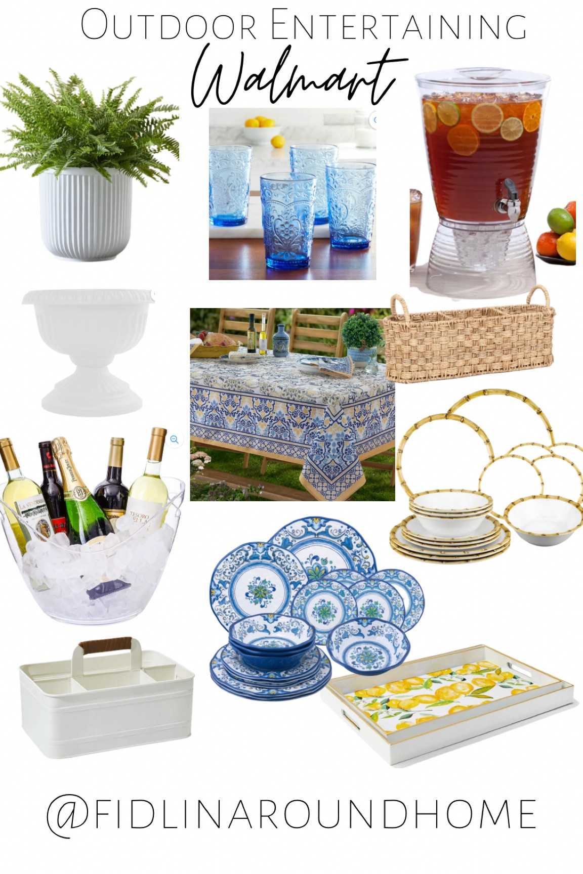 Outdoor entertaining and dining pieces from Walmart 

#LTKhome #LTKSeasonal #LTKFind