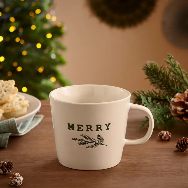 Spruce Merry Mug | Dunelm (migrated)