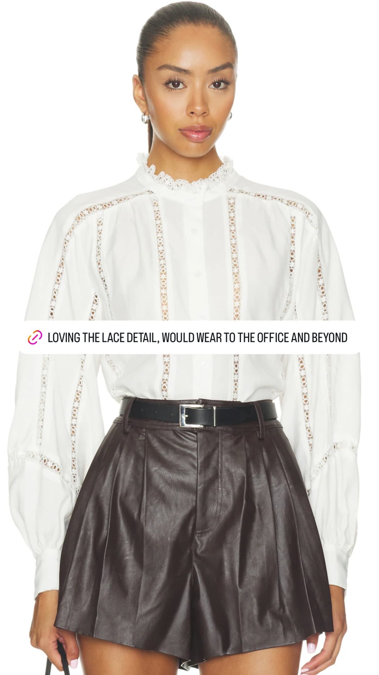 Loving the lace detail, would wear this to the office, date night, and beyond! Sharing a roundup of most loved favorites of the week. From blouses, jeans, loafers, sneakers, and more! 

 #LTKgrwm #LTKootd #LTKWorkwear