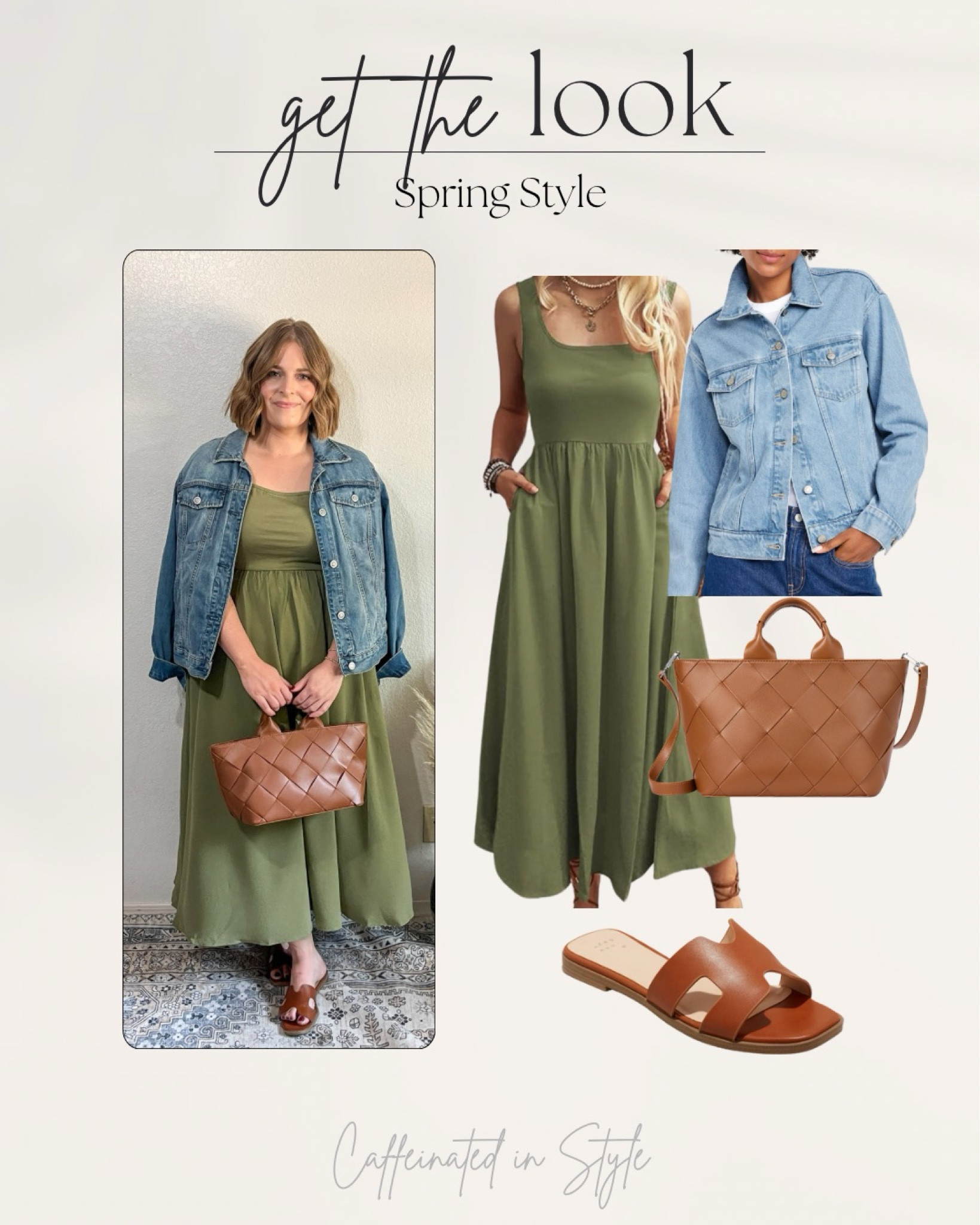 Spring Style// a comfortable dress you can dress up or down. 
Wearing L (tts)

#LTKSeasonal #LTKStyleTip #LTKMidsize