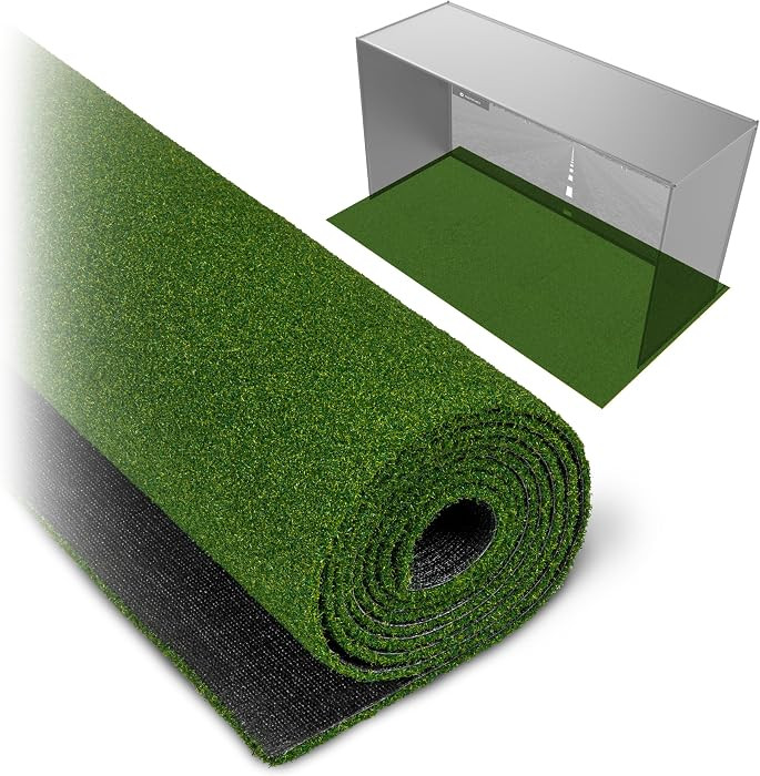 GoSports Golf Simulator Turf - 15 mm Elite Golf Mat for Indoor Home Setups - 10, 12, or 15 ft | Amazon (US)