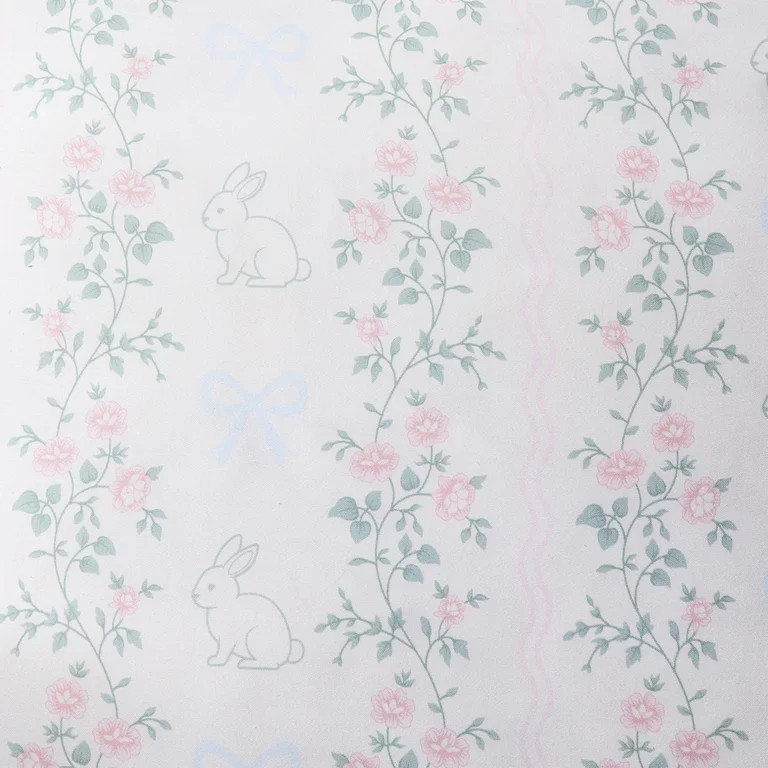 Bunny Ruffle 18" x 18" Decorative Pillow, White, Easter, by My Texas House | Walmart (US)