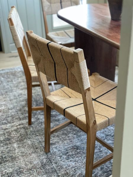 Huge sale!! dining room chairs, woven dining chairs, serena and lily dupe

#LTKhome #LTKunder100