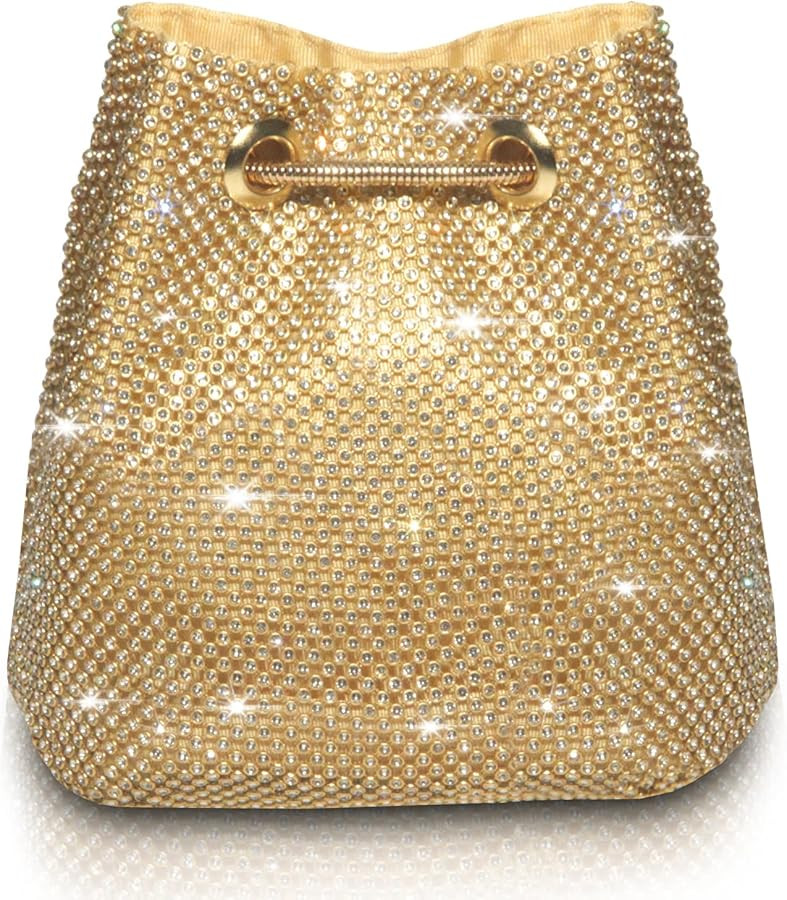 AOYUNHUI Hand Bags Purses for Women Rhinestone Bag Clutch Purses Party Wedding | Amazon (US)