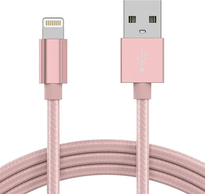 TALK WORKS iPhone Charger Lightning Cable 10ft Long Braided Heavy Duty Cord MFI Certified for App... | Amazon (US)