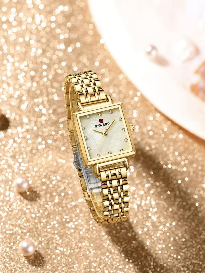 REWARD New Design Quartz Watch for Women Fashion Casual Wrist Watches Stainless Steel Wristwatch ... | SHEIN