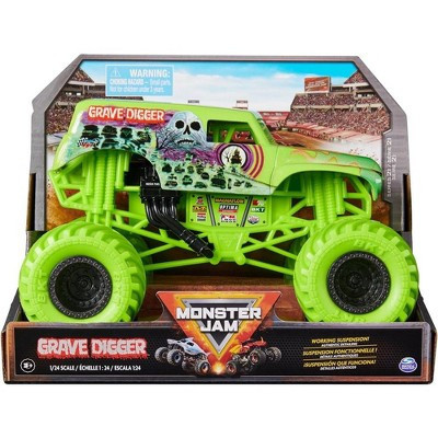 Monster Jam, Official Grave Digger Monster Truck, Collector Die-Cast Vehicle 1:24 Scale | Target
