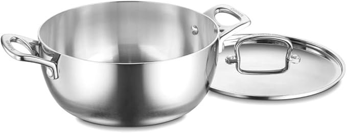 Cuisinart French Classic Tri-Ply Stainless 4.5-Quart Dutch Oven with Cover | Amazon (US)