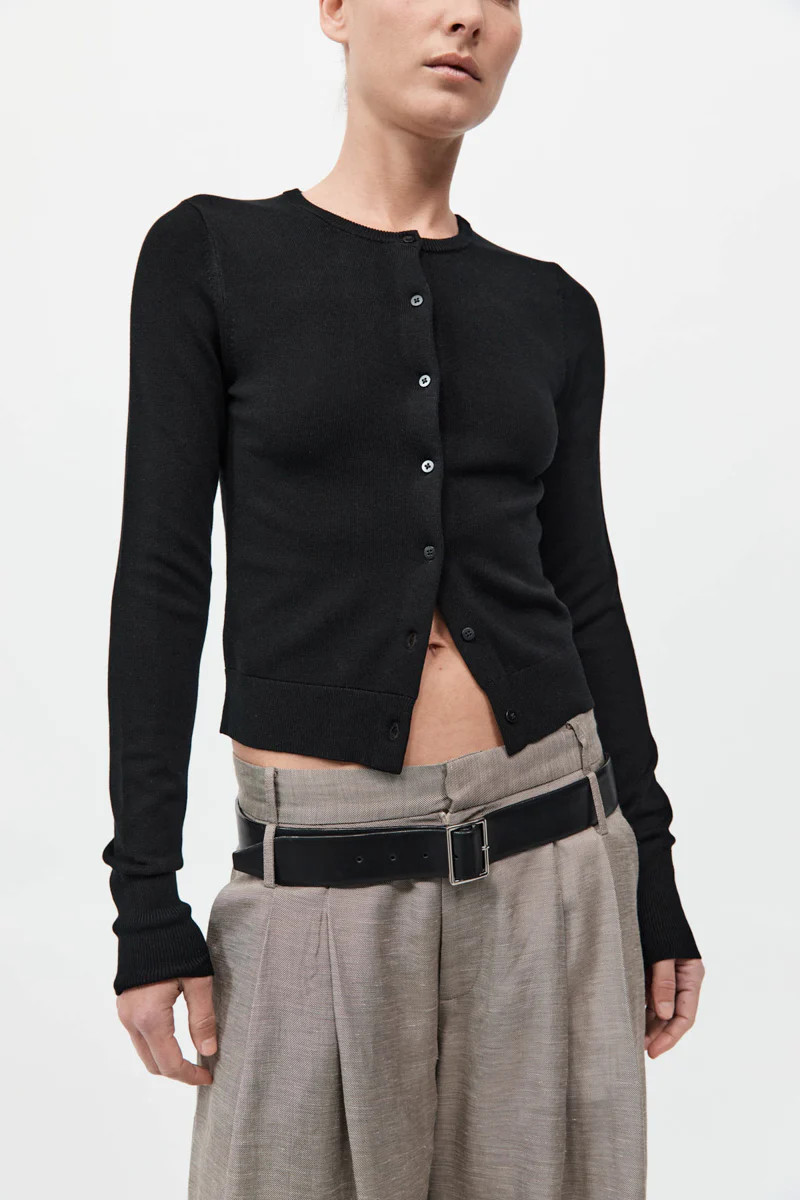 Classic Cardigan - Black | St. Agni (US, UK, EU)