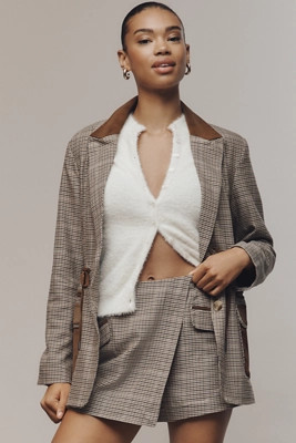 Maeve Menswear Wrap Shorts | Anthropologie (US)