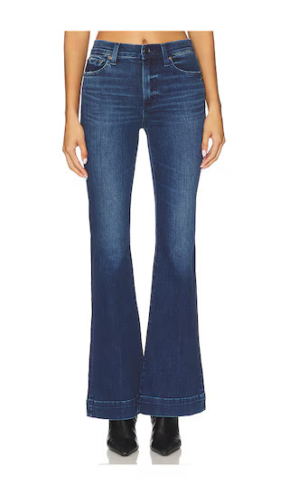 Kinsley Mid Rise Ultra Flare Jeans | Revolve Clothing (Global)