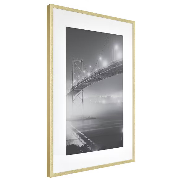 Thin Metal Matted Gallery Frame Gold - Project 62 | Target