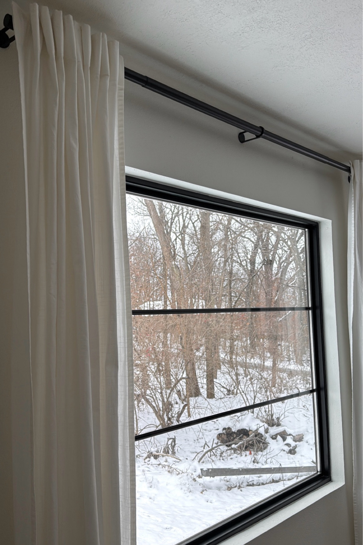 The BEST curtain rod out there! Aesthetic, modern and DURABLE to hold up those curtains! I use it in many of my interior design projects and in my home. Comes in antique brass, brushed nickel, dark bronze (passes as matte black!), and white. Sooo worth it! 🖤 

#LTKHome