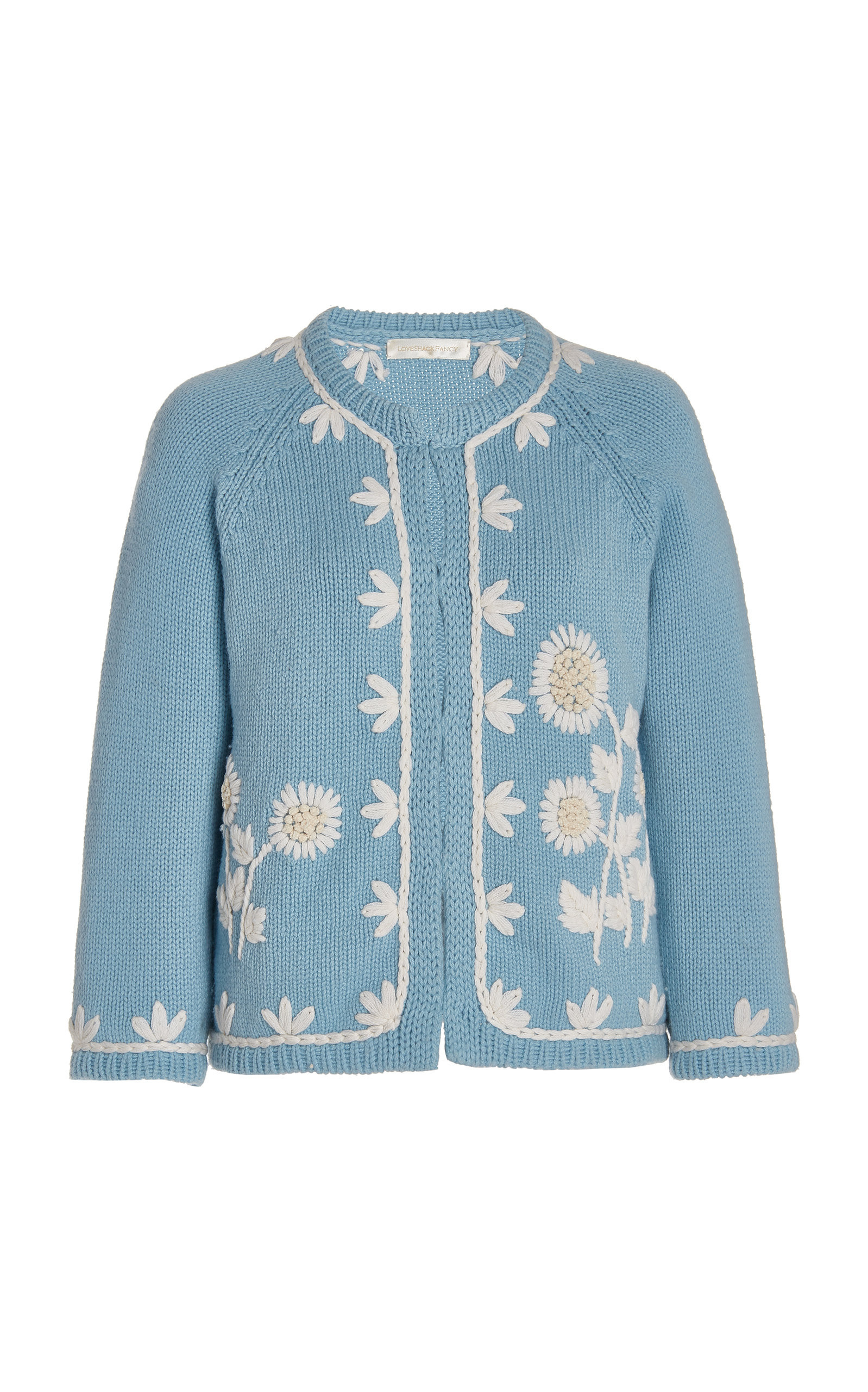 Lafayette Embroidered Knit Cardigan | Moda Operandi (Global)