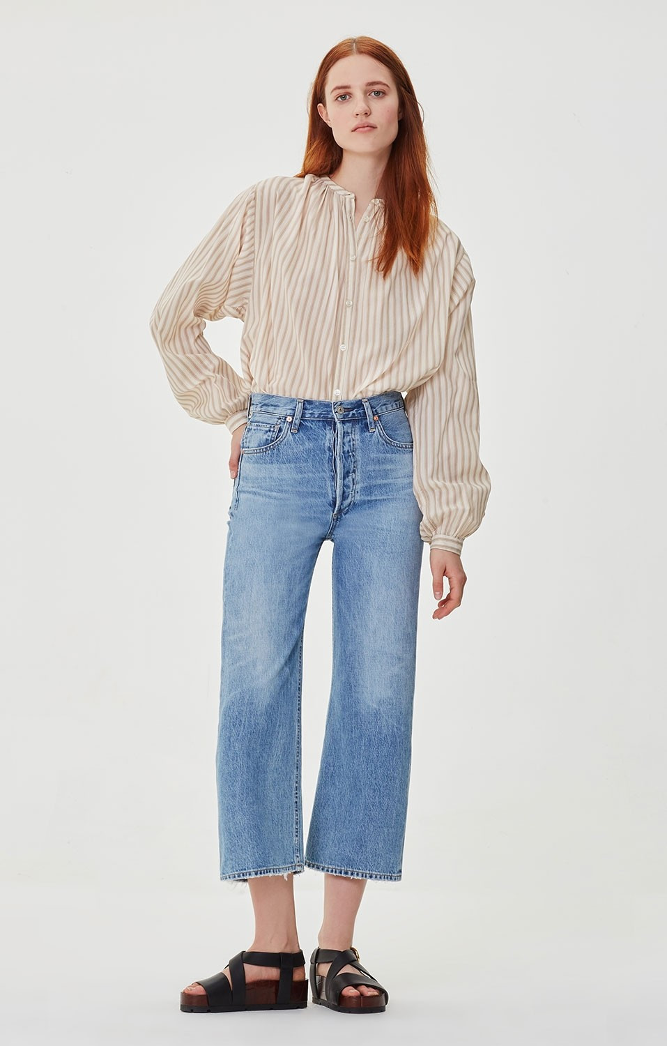 Sacha High Rise Wide Leg in Tularosa | Citizens of Humanity