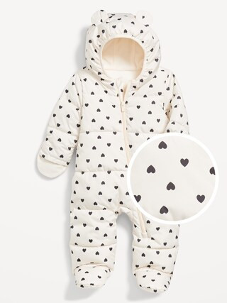 Unisex Water-Resistant Frost Free Puffer Snowsuit for Baby | Old Navy (US)