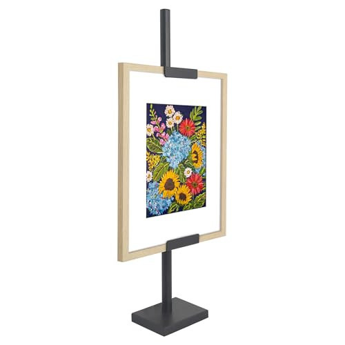 Americanflat Adjustable Tabletop Easel Stand for Picture Frames up to 28" - Ideal Picture Frame Stand for Art, Signs, or Photos - Use Easel Stand for Home or Events - Adjustable Picture Stand in Black | Amazon (US)