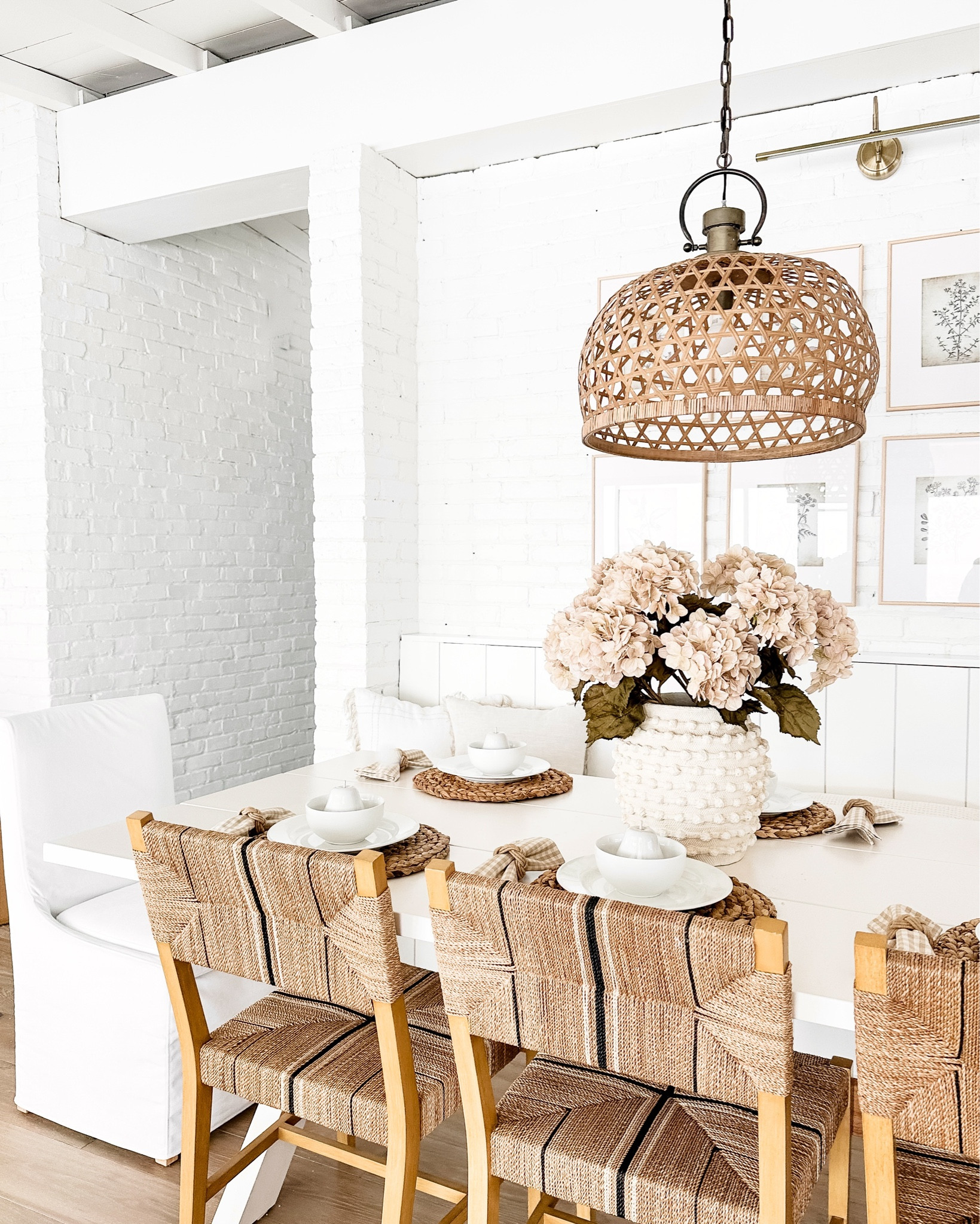 Spring Kitchen Views✨

Tabletop decor is available at onecottageway.com

Woven dining chairs, white dining table, coastal farmhouse, kitchen decor, dining furninture, faux hydrangea, knot vase



#LTKhome #LTKfamily #LTKsalealert