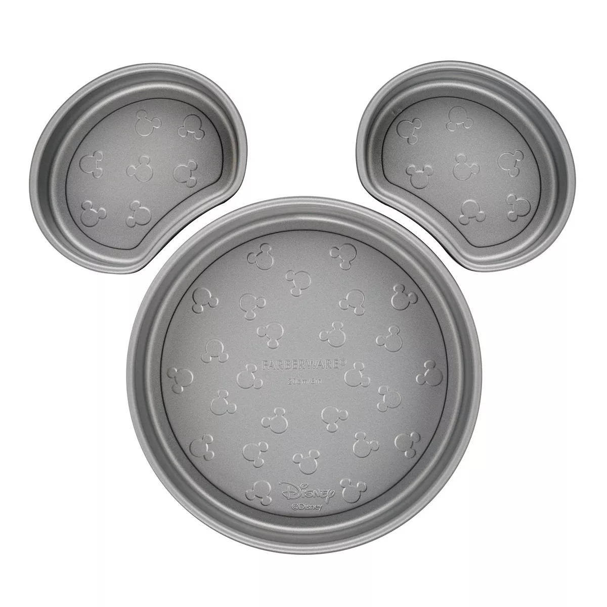 Farberware Disney Bake with Mickey Mouse 3-piece Nonstick Mickey Head Cake Pan Set | Kohl's