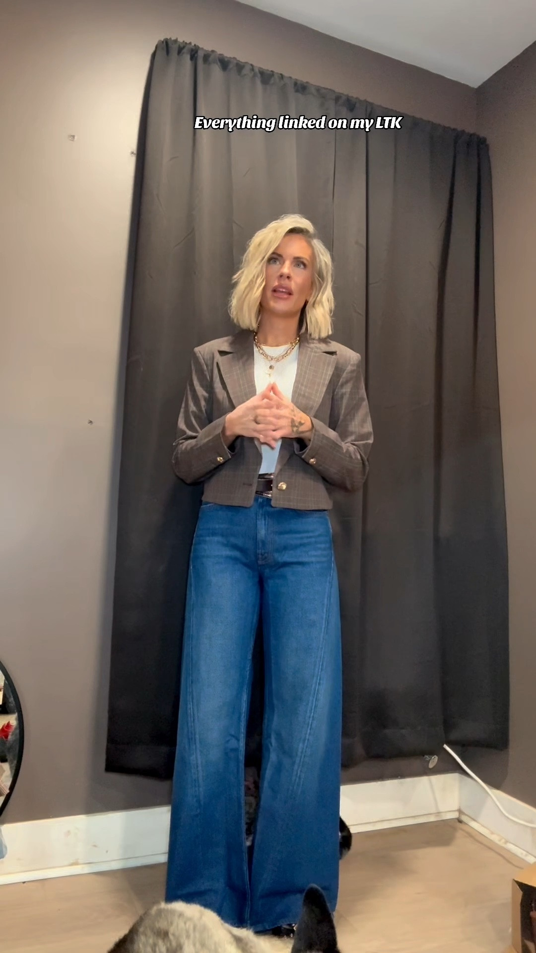 Come along with me as I realize I should be an attorney wearing this outfit. Yall are lucky I’m not, my head would be too big to fit through the door. But seriously everything about these looks are absolute perfection. They make you feel like a million bucks! Also I know mother denim is a splurge… but I’m telling you… I have never felt more confident in a pair of jeans. They literally hug you in all the right places. You can find them on poshmark for a fraction of the price. Everything else featured in this video is Walmart or Amazon! I had a TREAT YO SELF MOMENT, and I have ZERO RAGRETS! #motherdenim #walmart #amazon

#LTKdayinmylife #LTKgrwm #LTKootd