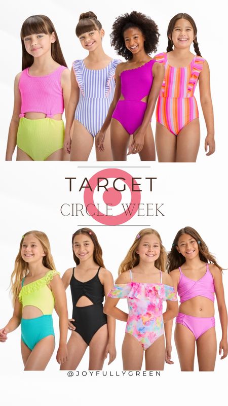 Target circle week // girl swimsuits // summer outfits 

#LTKsalealert #LTKSeasonal