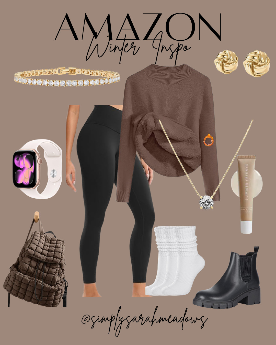 Stay cozy this winter with these Amazon essentials! From soft leggings to warm vests, I've got all the pieces you need. Shop my store for more @simplysarahmeadows #winterstyle #amazonfinds 

 #LTKSeasonal #LTKOver40 #LTKFindsUnder50