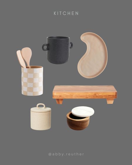 Kitchen accessories and decor. 

Kitchen decor, serving plate, charcuterie board, utensils holder

#LTKhome